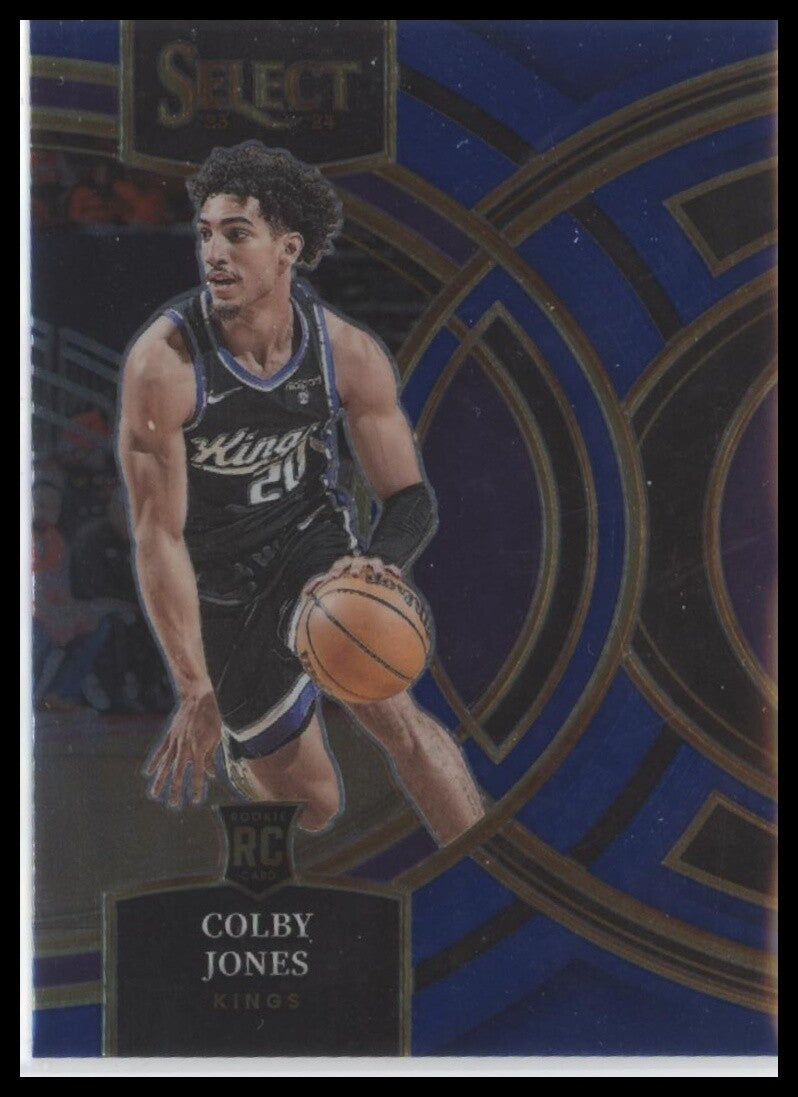 2023-24 Panini Select #132 Colby Jones Blue (Retail Base)
