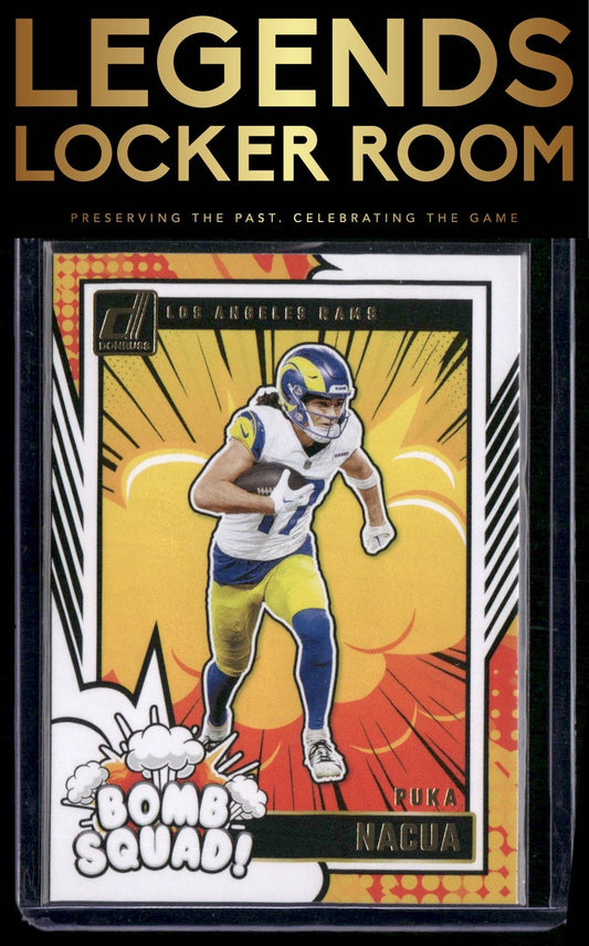 2024 Donruss #11 Puka Nacua Bomb Squad