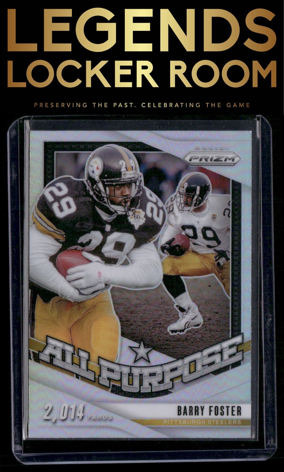 2024 Panini Prizm #20 Barry Foster All Purpose Silver Prizm