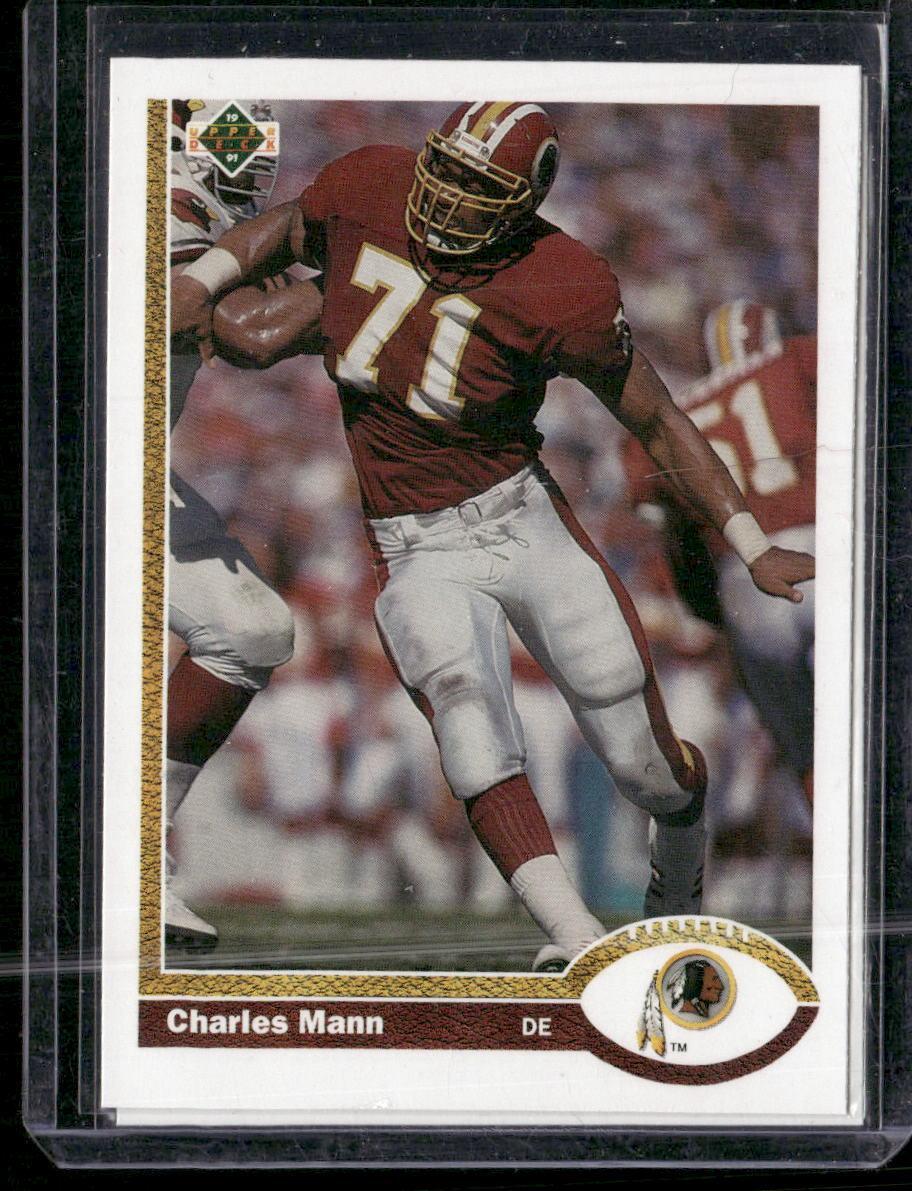 1991 Upper Deck #278b Charles Mann