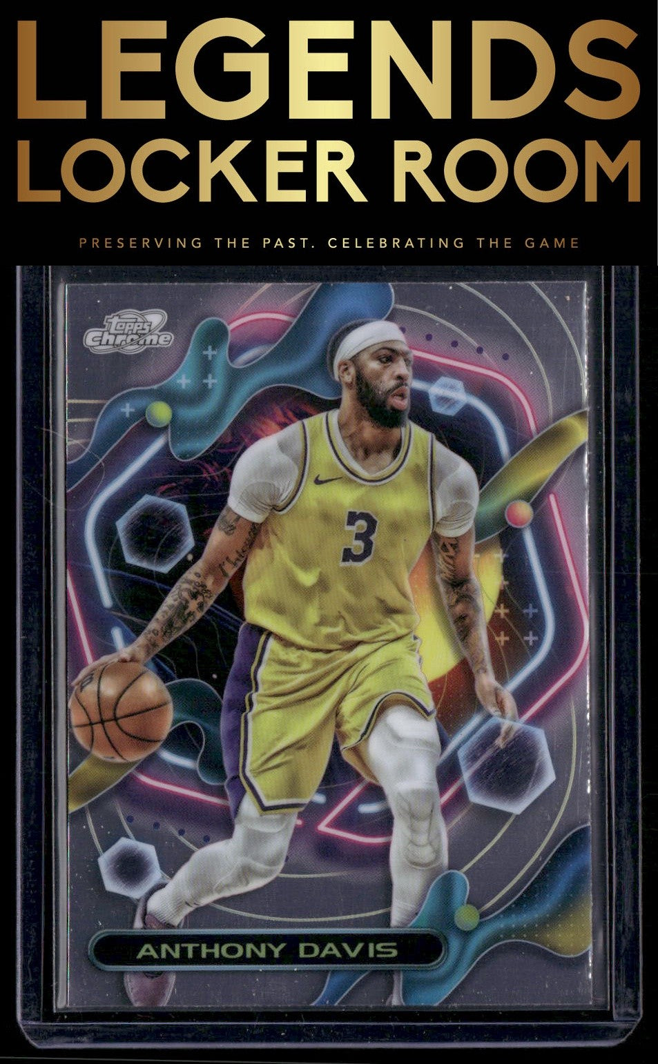 2023-24 Topps Chrome Cosmic #198 Anthony Davis