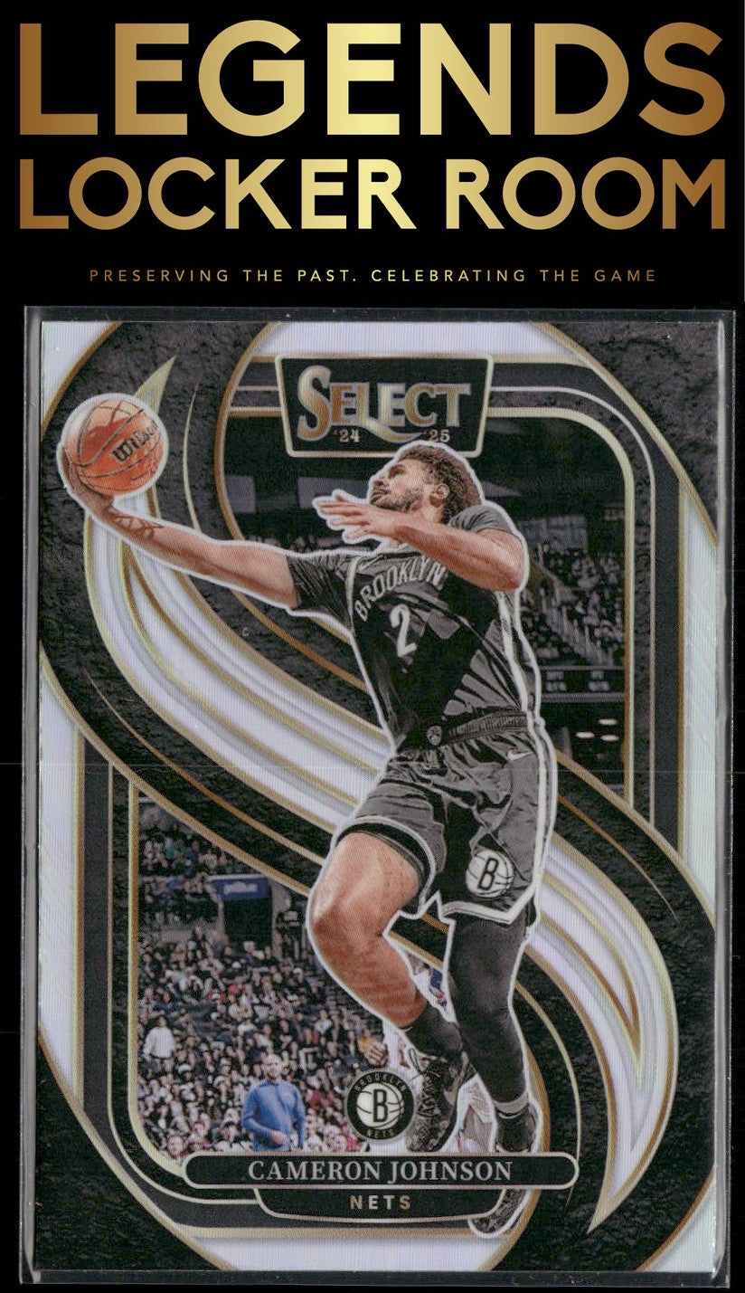 2024-25 Panini Select #121 Cameron Johnson Silver Prizm