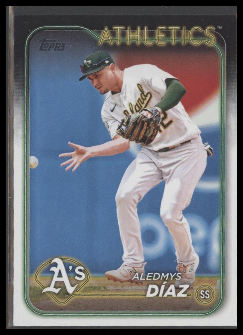 2024 Topps Oakland Athletics #586 Aledmys Díaz