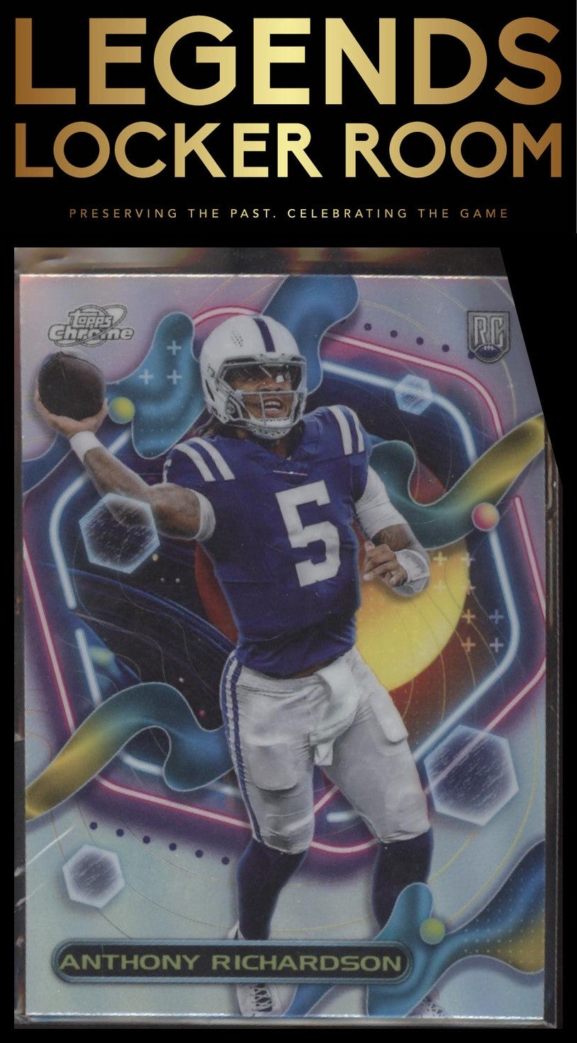 2023 Topps Composite #253 Anthony Richardson Cosmic Chrome Refractor