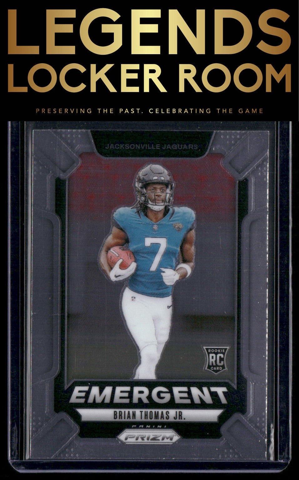 2024 Panini Prizm #12 Brian Thomas Jr. Emergent