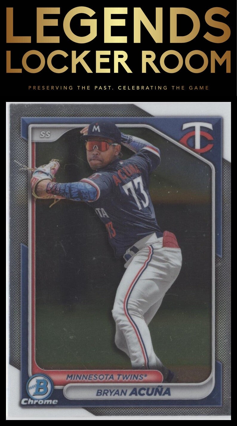 2024 Bowman Chrome #BCP-4 Bryan Acuna Prospects