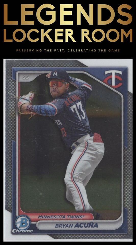 2024 Bowman Chrome #BCP-4 Bryan Acuna Prospects