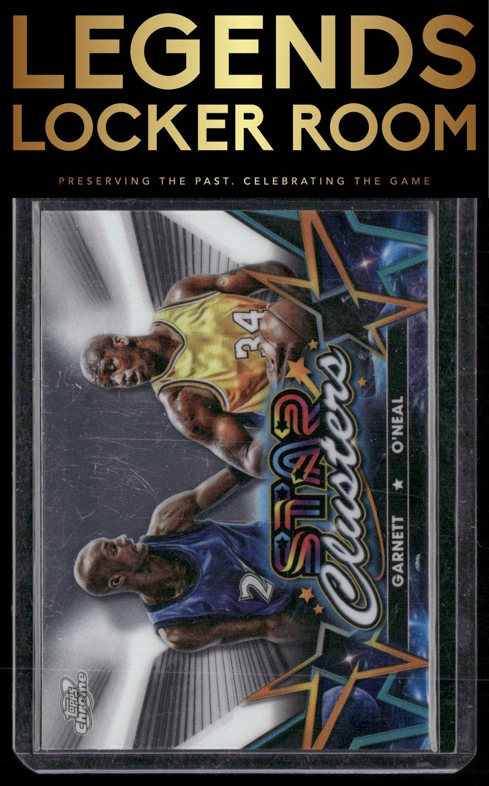 2023-24 Topps Chrome Cosmic Kevin Garnett / Shaquille O'Neal Star Clusters