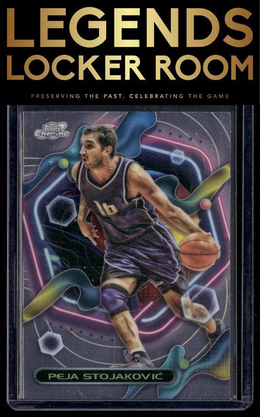 2023-24 Topps Chrome Cosmic #108 Peja Stojaković