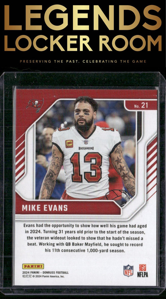 2024 Donruss #21 Mike Evans The Elite Series