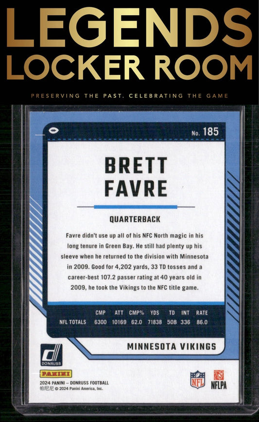 2024 Donruss #185 Brett Favre