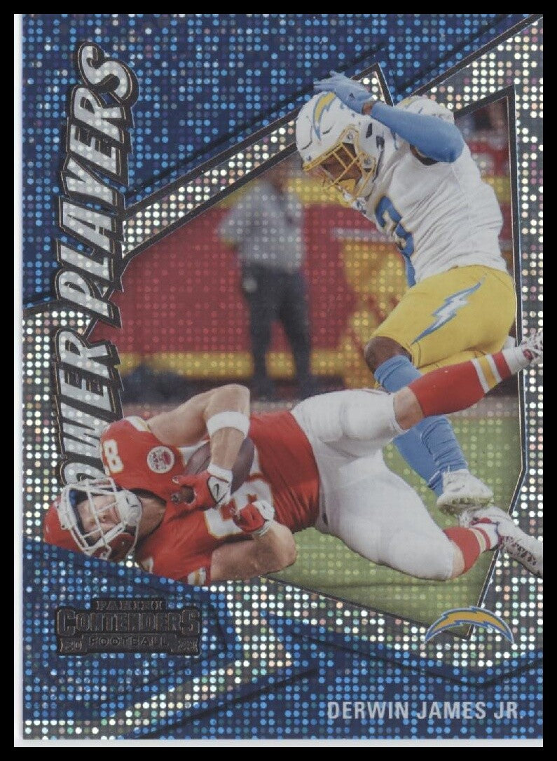 2023 Panini Contenders #5 Derwin James Jr. Power Players Silver