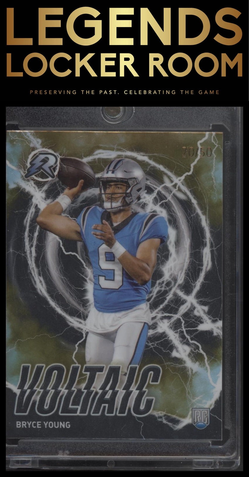 2023 Topps Composite #RV-1 Bryce Young Resurgence Voltaic Gold Refractor #/50