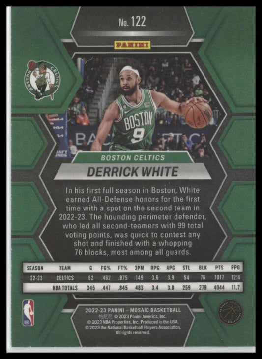 2022-23 Panini Mosaic #122 Derrick White
