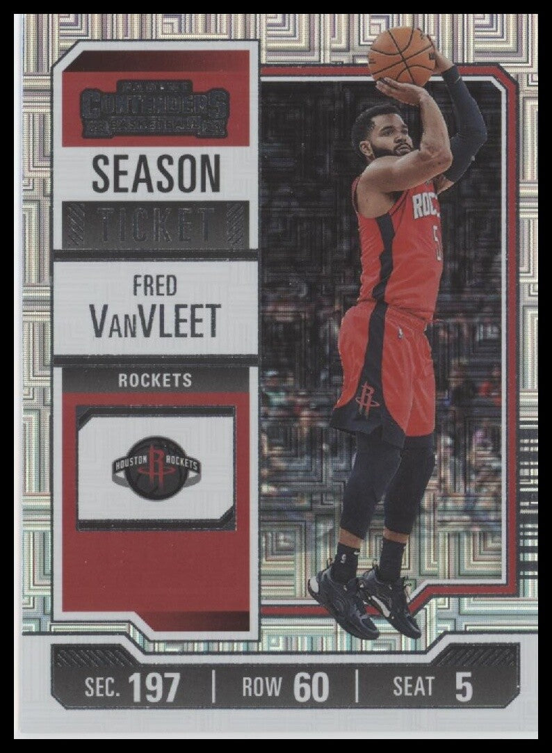 2023-24 Panini Contenders #13 Fred VanVleet Season Ticket Premium Edition