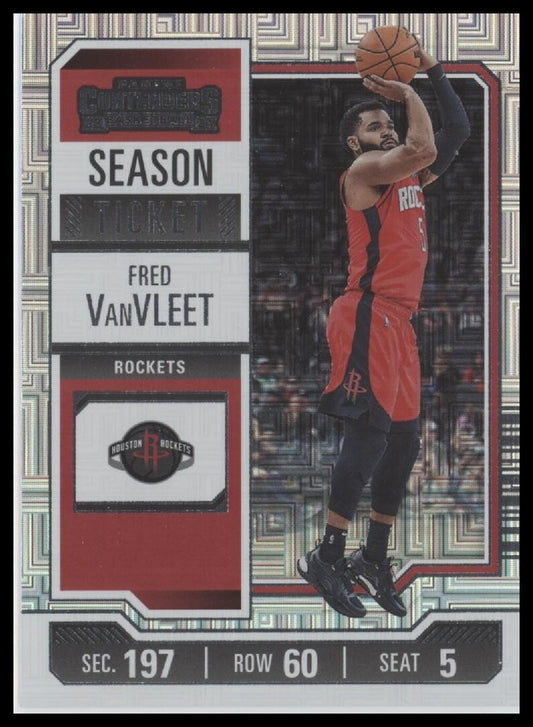 2023-24 Panini Contenders #13 Fred VanVleet Season Ticket Premium Edition