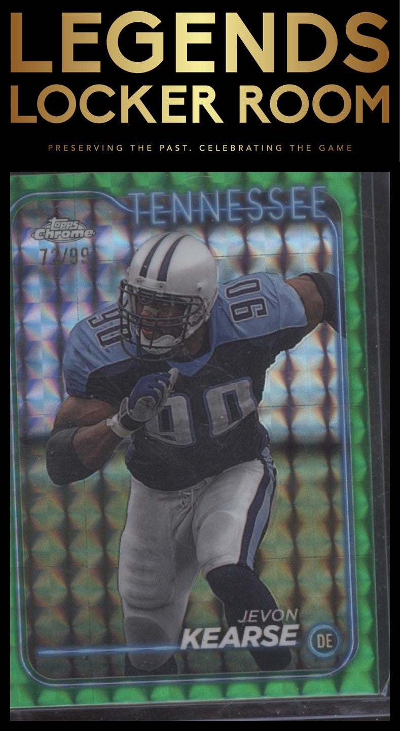 2024 Topps Chrome #192 Jevon Kearse Green Geometric Refractor #/99