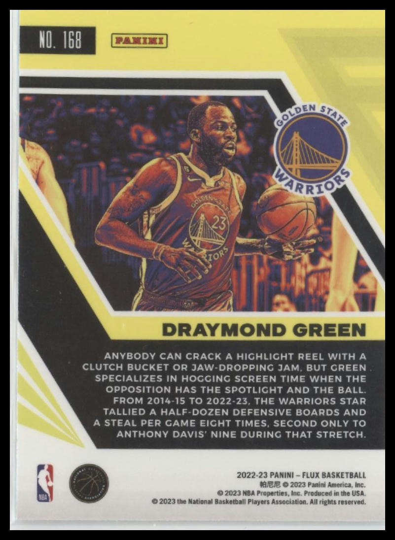 2022-23 Panini Flux #168 Draymond Green
