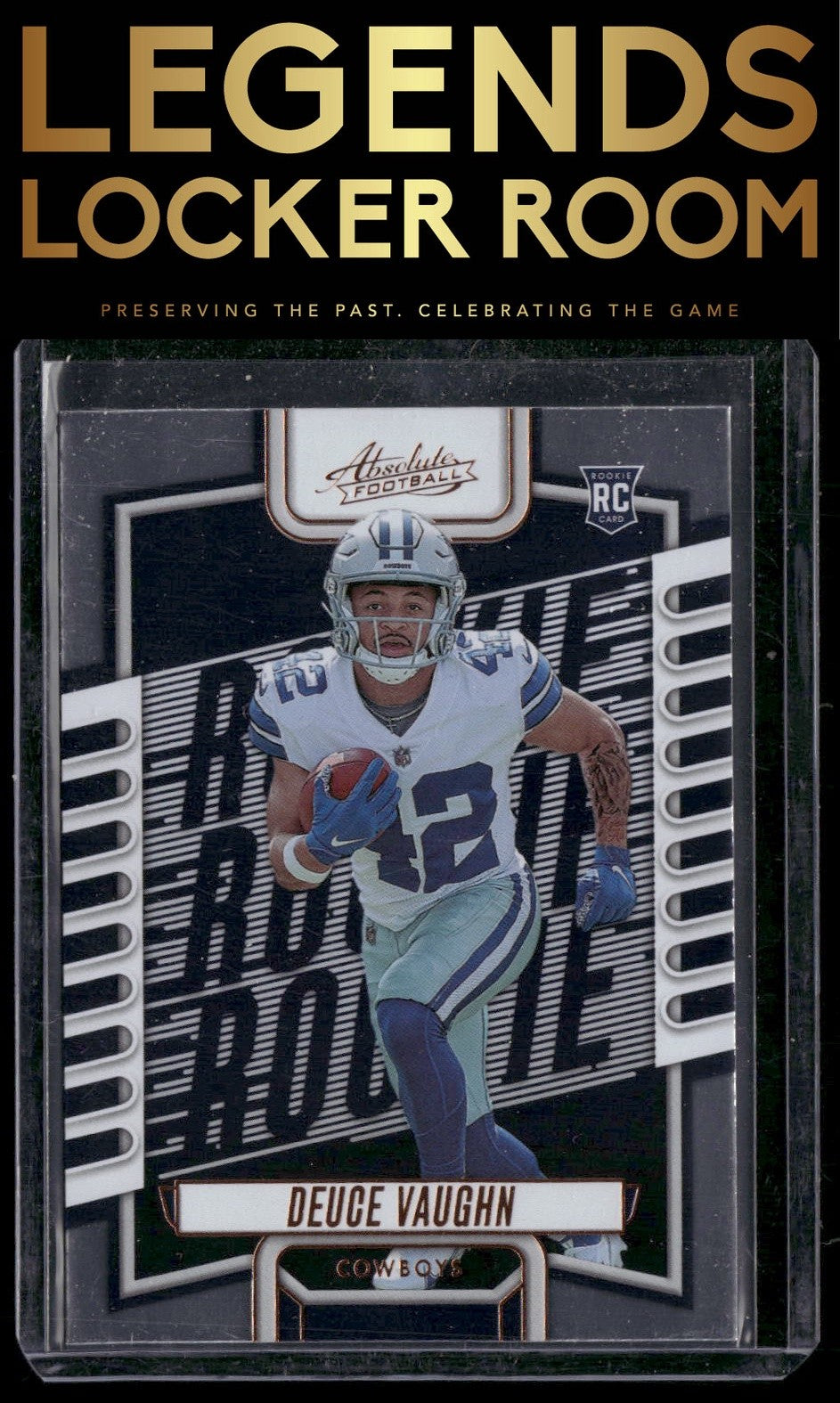 2023 Panini Absolute #145 Deuce Vaughn Orange