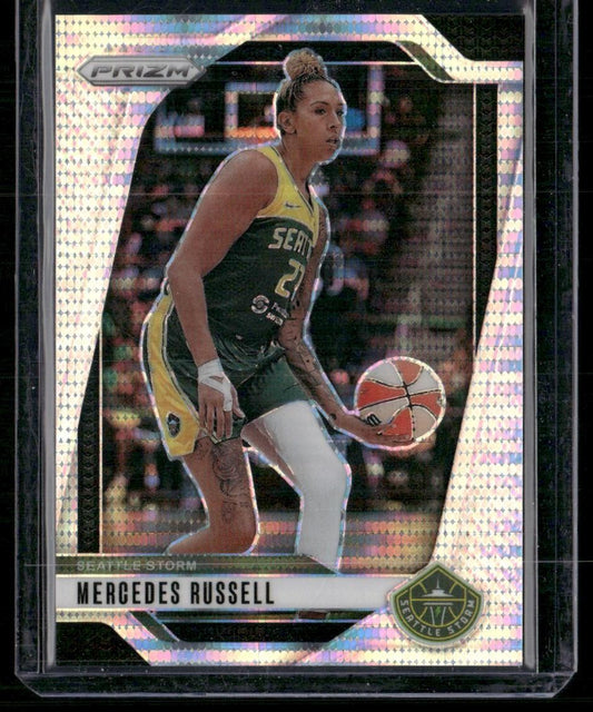 2024 Panini Prizm WNBA #109 Mercedes Russell Pulsar Prizms #/499