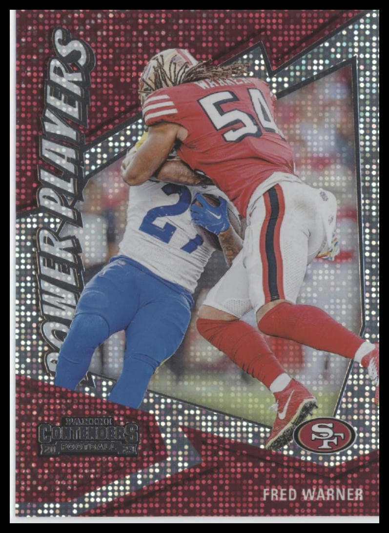 2023 Panini Contenders #6 Fred Warner Power Players