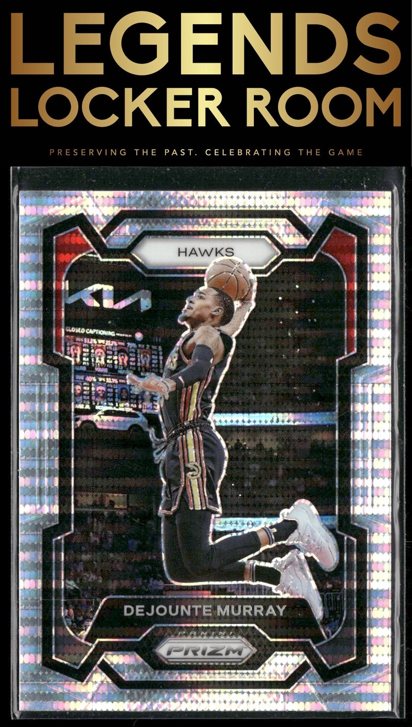 2023-24 Panini Prizm #112 Dejounte Murray Prizms Pulsar