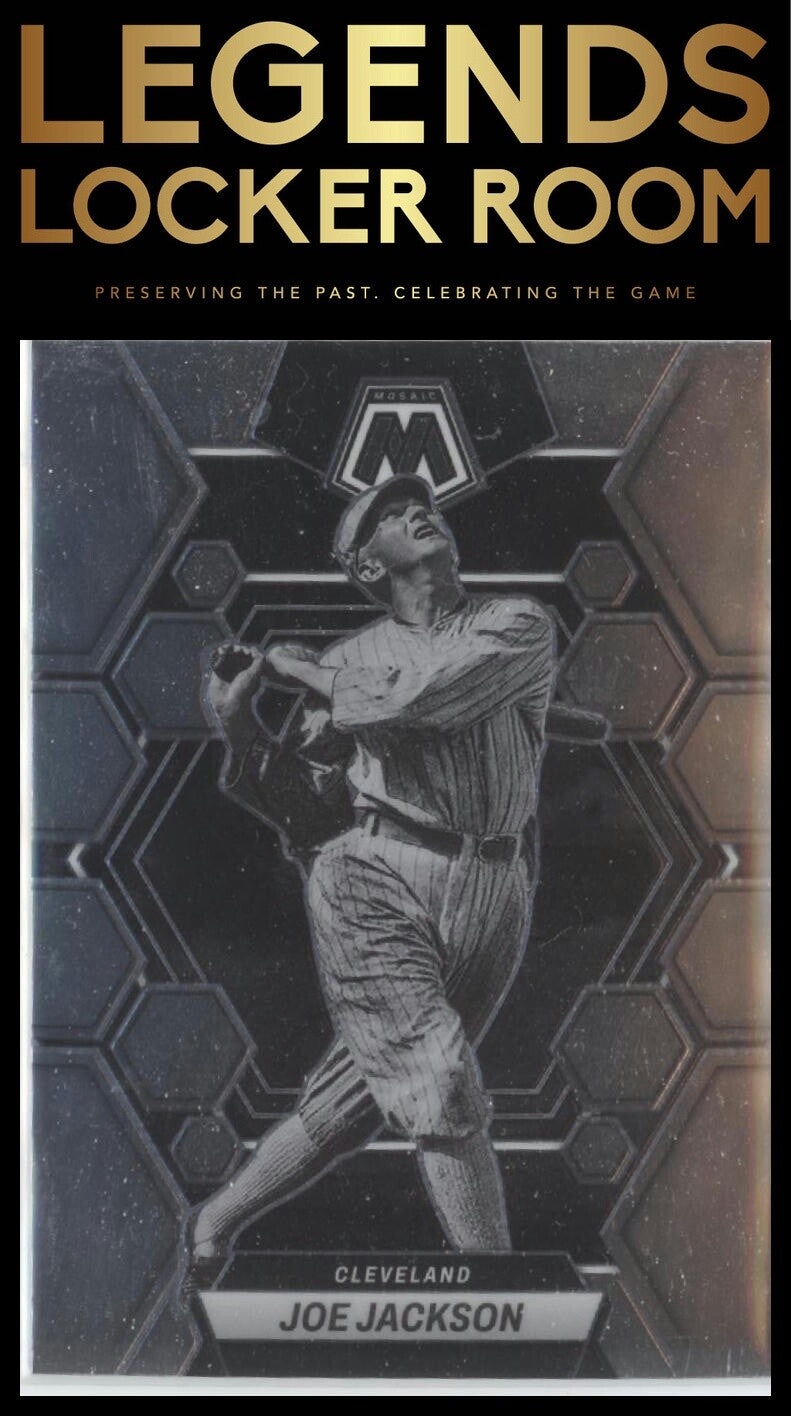 2023 Panini Chronicles #14 Joe Jackson Mosaic