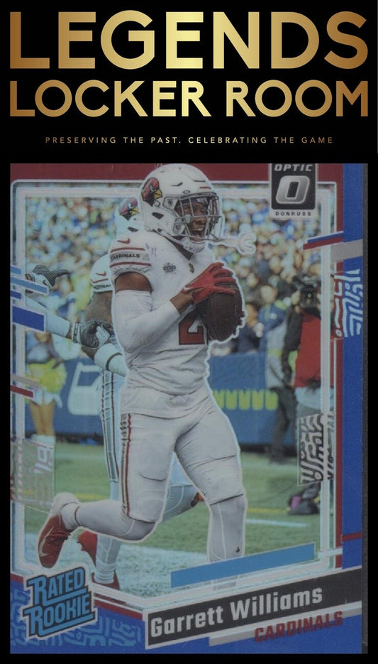 2023 Donruss Optic #203 Garrett Williams Blue #/199