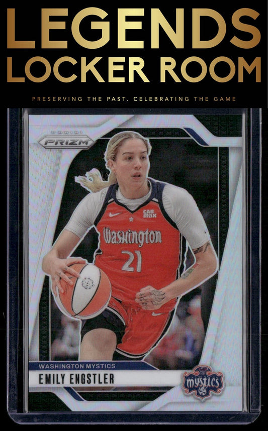 2024 Panini Prizm WNBA #67 Emily Engstler Silver Prizms
