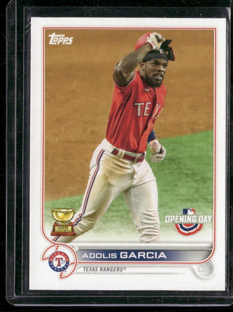 2022 Topps #135 Adolis Garcia Opening Day