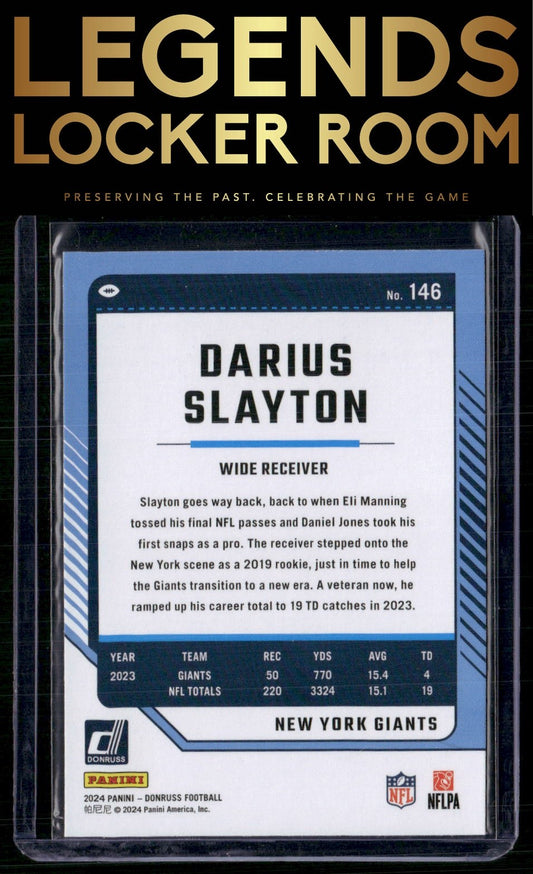 2024 Donruss #146 Darius Slayton