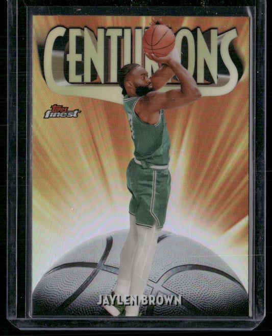 2024 Topps Finest #C-11 Jaylen Brown Centurions