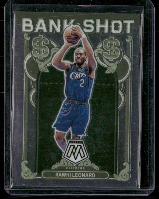 2023-24 Panini Mosaic #1 Kawhi Leonard Bank Shot