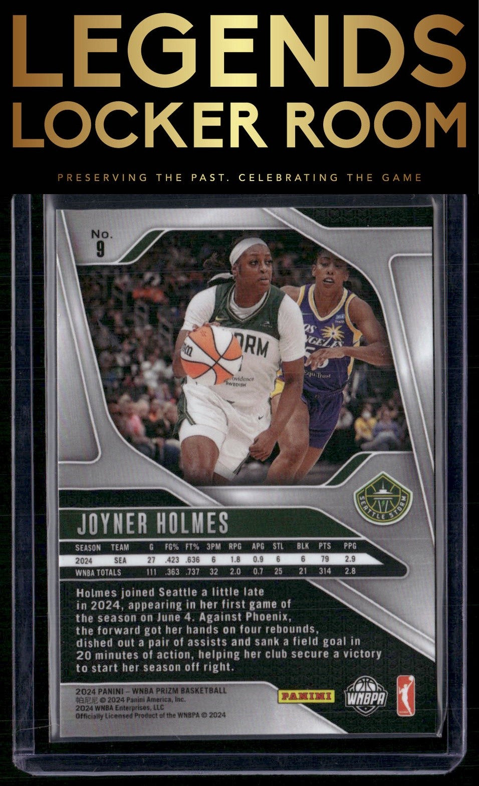 2024 Panini Prizm WNBA #9 Joyner Holmes