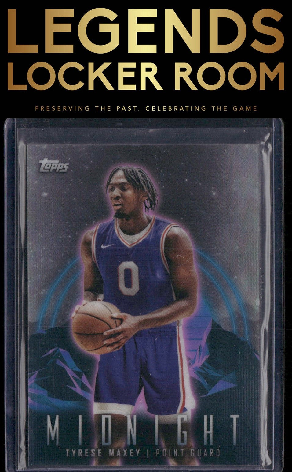 2023-24 Topps Midnight #47 Tyrese Maxey