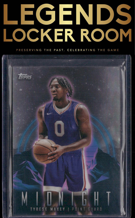 2023-24 Topps Midnight #47 Tyrese Maxey