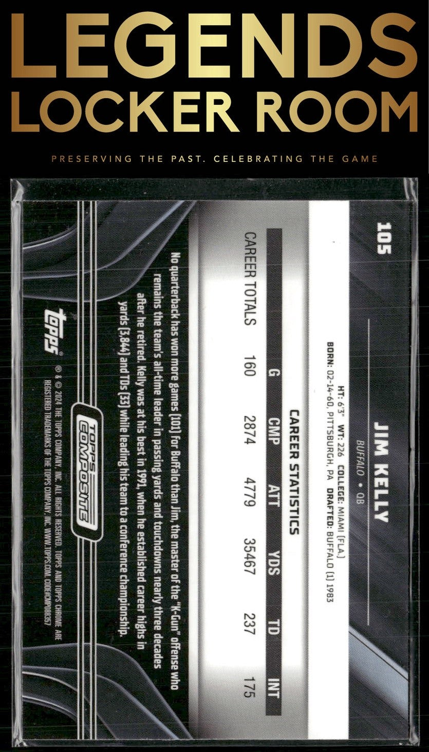 2023 Topps Composite #105 Jim Kelly