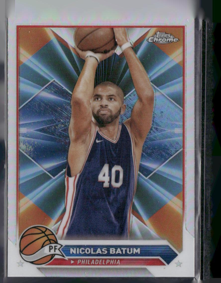 2023-24 Topps Chrome #113 Nicolas Batum Refractors