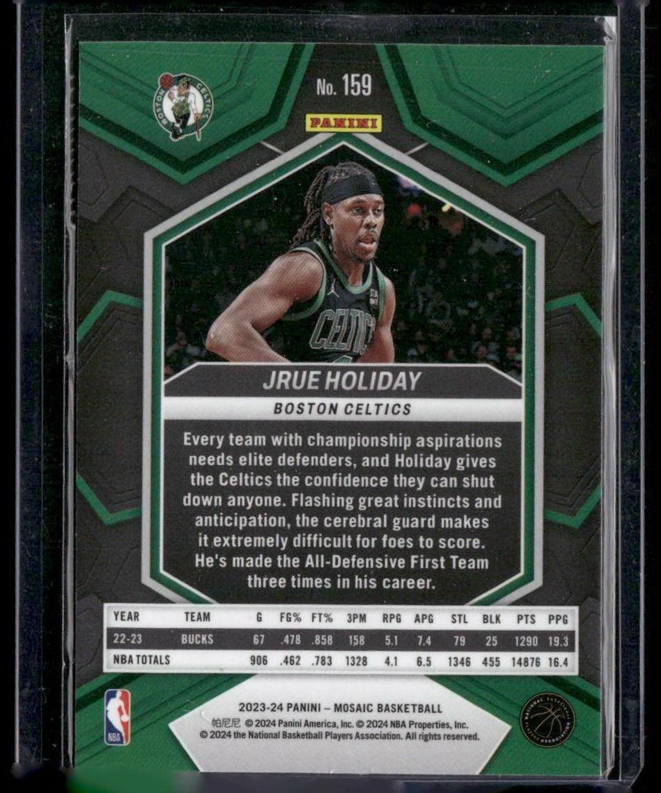 2023-24 Panini Mosaic #159 Jrue Holiday