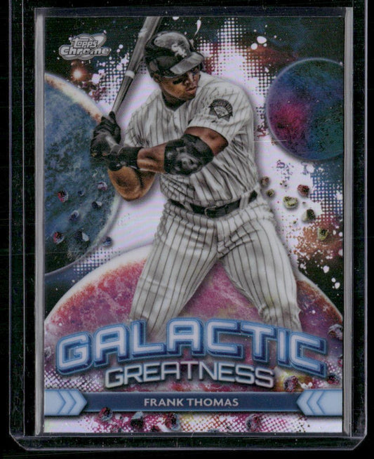 2024 Topps Chrome Cosmic #GG-14 Frank Thomas Galactic Greatness