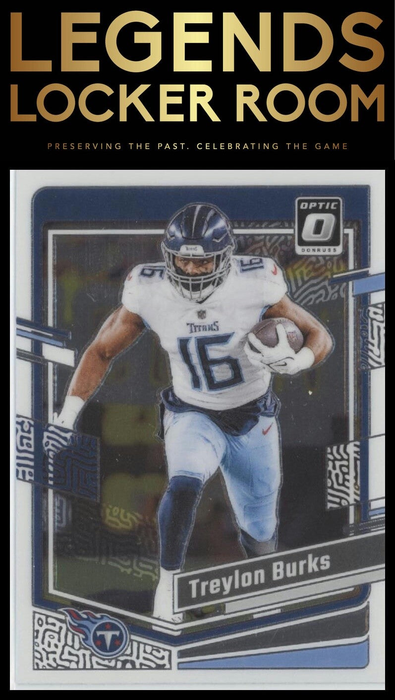 2023 Donruss Optic #194 Treylon Burks