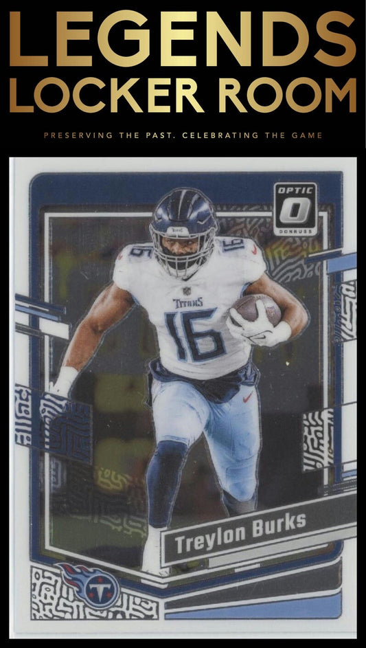 2023 Donruss Optic #194 Treylon Burks