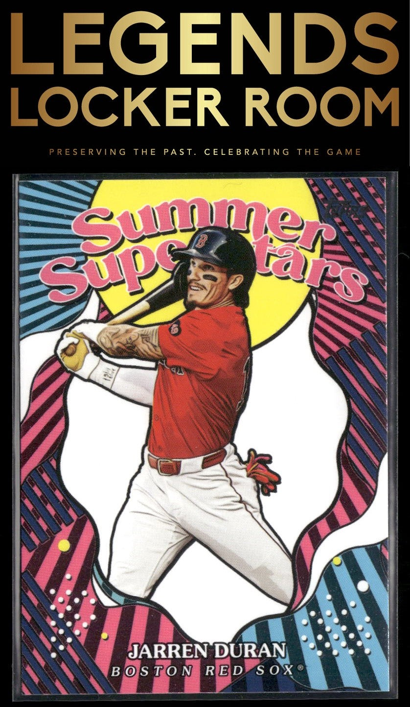 2025 Topps #SS-8 Jarren Duran Summer Superstars