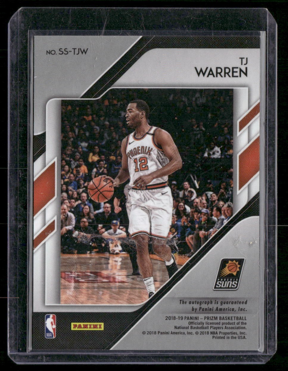 2018-19 Panini Prizm #SS-TJW TJ Warren Sensational Signatures