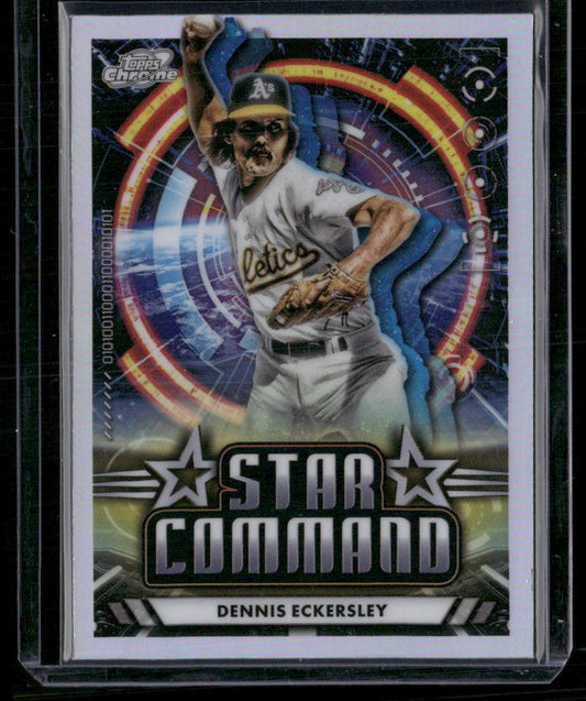 2024 Topps Chrome Cosmic #SC-6 Dennis Eckersley Star Command