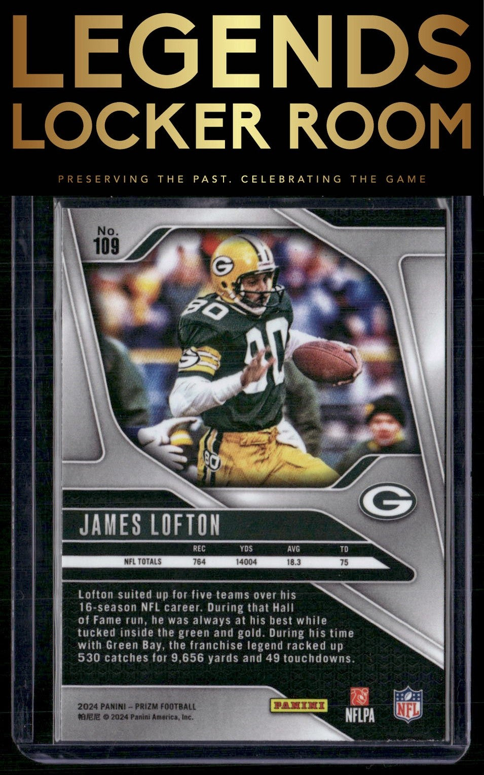 2024 Panini Prizm #109 James Lofton