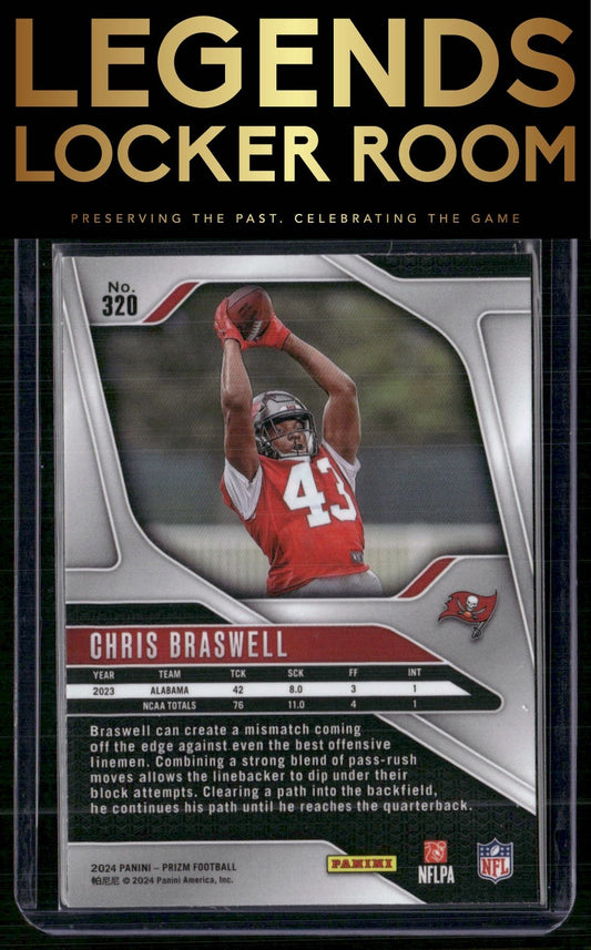 2024 Panini Prizm #320 Chris Braswell