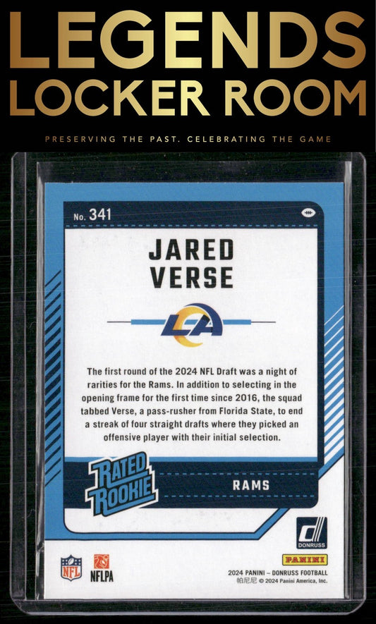 2024 Donruss #341 Jared Verse
