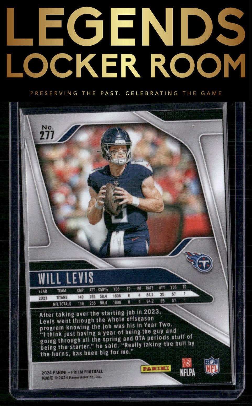 2024 Panini Prizm #277 Will Levis