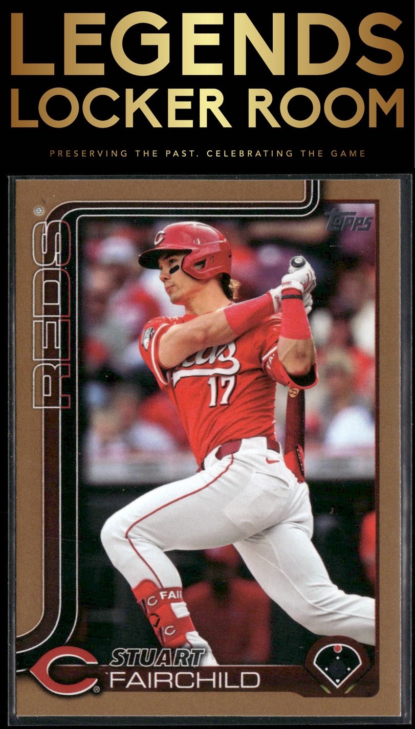 2025 Topps #608 Stuart Fairchild Gold #/2025